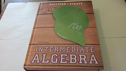 Stock image for Intermediate Algebra for sale by Better World Books