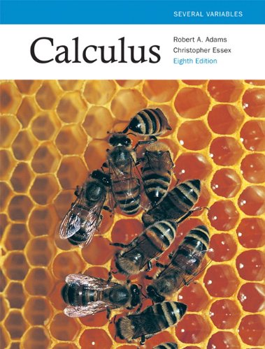 Calculus: Several Variables, Eighth Edition with MyMathLab (8th Edition) (9780321880192) by Adams, Robert A.; Essex, Christopher