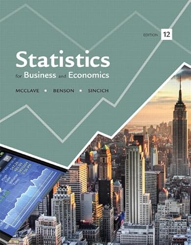 9780321882523: Statistics for Business and Economics Plus MyStatLab -- Access Card Package