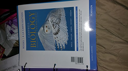 9780321885173: Campbell Biology:Concepts & Connections Plus MasteringBiology with eText -- Access Card Package