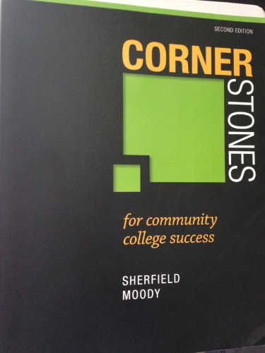 Stock image for Cornerstones for Community College Success for sale by Mispah books