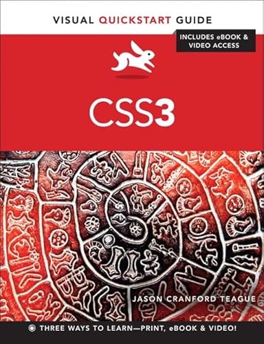 CSS3: Visual Quickstart Guide (9780321888938) by Teague, Jason Cranford
