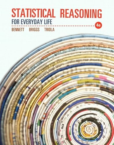 Stock image for Statistical Reasoning for Everyday Life Plus NEW MyStatLab with Pearson eText -- Access Card Package (4th Edition) (Bennett Science & Math Titles) for sale by dsmbooks