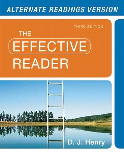 Imagen de archivo de Effective Reader, The, Alternate Edition with NEW MyReadingLab with eText-- Access Card Package (3rd Edition) a la venta por dsmbooks