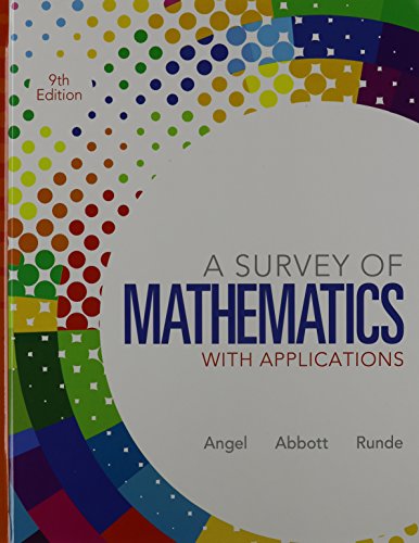 9780321894946: A Survey of Mathematics With Applications + MathXL Access Card