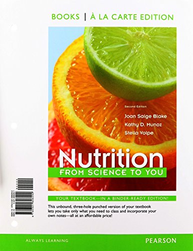 Beispielbild fr Nutrition: From Science to You (Books a la Carte) zum Verkauf von HPB-Red