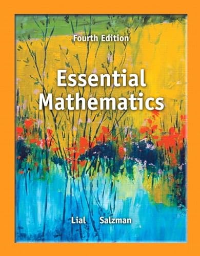 Stock image for Essential Mathematics Plus NEW MyLab Math with Pearson eText -- Access Card Package (4th Edition) (Lial Developmental Math Series) for sale by dsmbooks