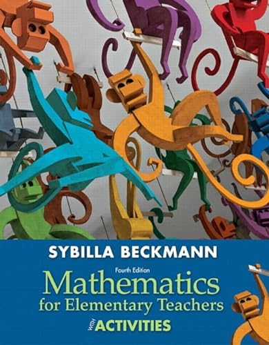 Imagen de archivo de Mathematics for Elementary Teachers with Activities Plus NEW Skills Review MyLab Math with Pearson eText-- Access Card Package (4th Edition) a la venta por dsmbooks