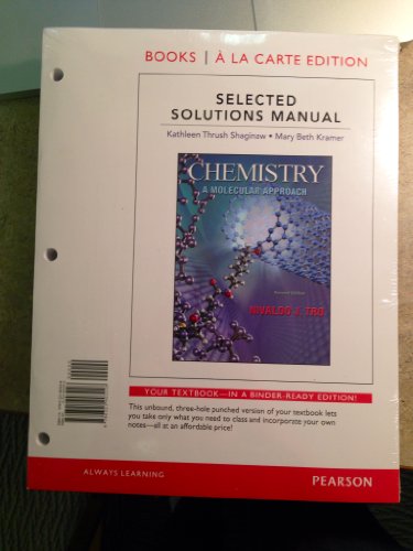 Stock image for Chemistry: A Molecular Approach: Books a La Carte Edition for sale by HPB-Red
