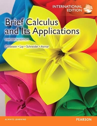 9780321904683: Brief Calculus & Its Applications:International Edition