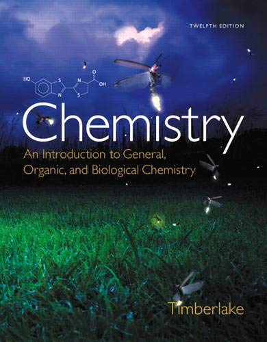 9780321908445: Chemistry: An Introduction to General, Organic, and Biological Chemistry