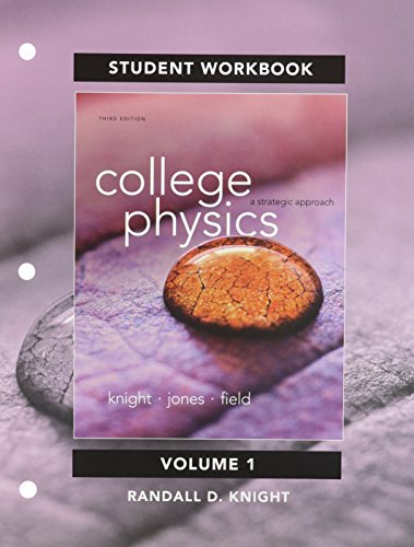 Imagen de archivo de Student Workbook for College Physics: A Strategic Approach Volume 1 (Chs. 1-16) a la venta por BooksRun