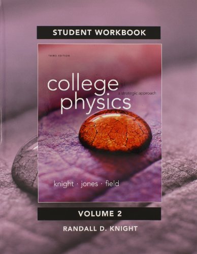 Imagen de archivo de Student Workbook for College Physics : A Strategic Approach Volume 2 (Chs. 17-30) a la venta por Better World Books: West