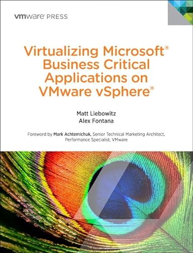 Stock image for Virtualizing Microsoft Business Critical Applications on Vmware Vsphere 5 (Vmware Press Technology) for sale by HPB-Red