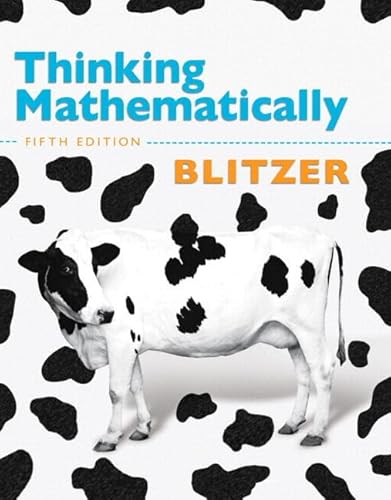 9780321912701: Thinking Mathematically with Integrated Review with Worksheets plus MyMathLab with Pearson eText -- Access Card Package