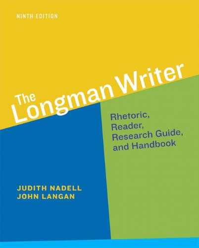 Imagen de archivo de The Longman Writer (9th Edition) - Standalone book a la venta por SecondSale
