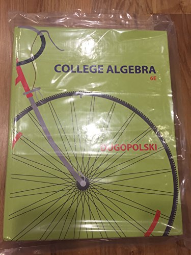 Beispielbild fr College Algebra zum Verkauf von BooksRun