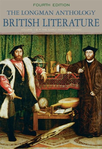 The Longman Anthology of British Literature, volume 1B: The Early Modern Period with NEW MyLiteratureLab Access Code Card (4th Edition) (9780321916730) by Hadfield, Andrew David; Damrosch, David; Dettmar, Kevin J. H.; Carroll, Clare