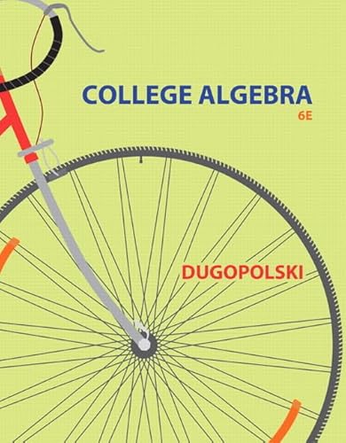 9780321919748: College Algebra