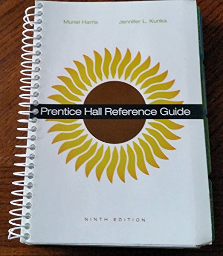 Imagen de archivo de Prentice Hall Reference Guide (9th Edition) a la venta por BookHolders