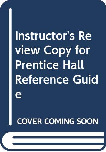 Stock image for Prentice Hall Reference Guide (9th Edition) (Instructor's copy) for sale by BookHolders