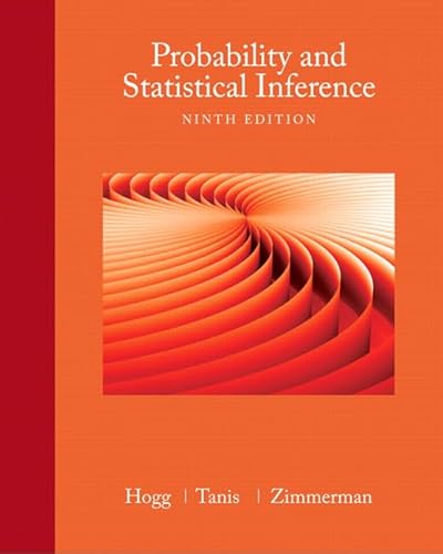 9780321923271: Probability and Statistical Inference