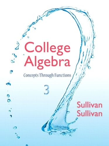 Beispielbild fr College Algebra: Concepts Through Functions zum Verkauf von BooksRun