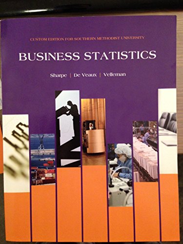 Imagen de archivo de Business Statistics a la venta por BooksRun