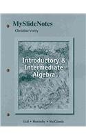 Stock image for MySlideNotes for Introductory and Intermediate Algebra for sale by SecondSale