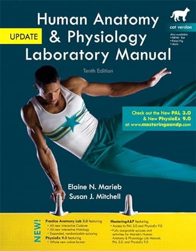 Stock image for Human Anatomy & Physiology Laboratory Manual, Cat Version, Update for sale by ThriftBooks-Dallas