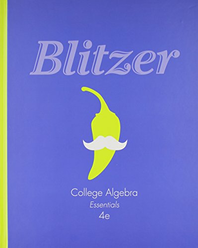 9780321927187: College Algebra Essentials Plus Student Solutions Manual and MyMathLab (4th Edition)