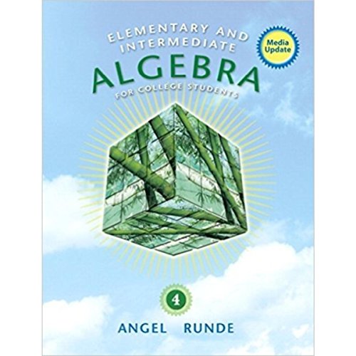 Beispielbild fr Elementary & Intermediate Algebra for College Students, Media Update zum Verkauf von HPB-Red