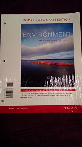 9780321927576: Environment: The Science Behind the Stories