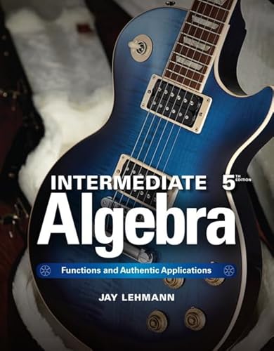 Stock image for Intermediate Algebra: Functions & Authentic Applications Plus NEW MyMathLab w/ Pearson eText-- Access Card Package (What's New in Developmental Math) for sale by Professional Book Services