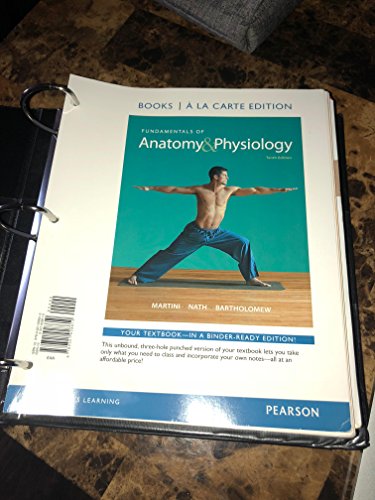 Imagen de archivo de Fundamentals of Anatomy & Physiology, Books a la Carte Edition (10th Edition) a la venta por HPB-Red