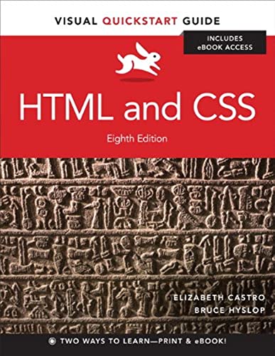 Imagen de archivo de HTML and CSS: Visual QuickStart Guide (8th Edition) a la venta por SecondSale
