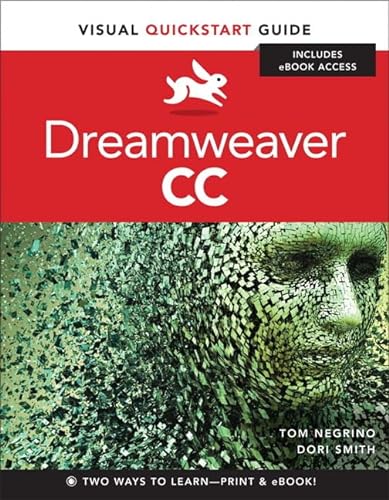 Beispielbild fr Dreamweaver CC: Visual QuickStart Guide zum Verkauf von Better World Books