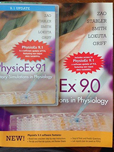 9780321929648: PhysioEx 9.1: Laboratory Simulations in Physiology with 9.1 Update