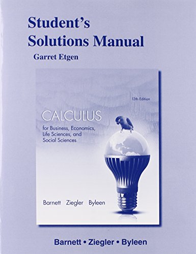 9780321931733: Calculus for Business, Economics, Life Sciences & Social Sciences