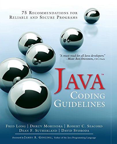 Stock image for Java Coding Guidelines: 75 Recommendations for Reliable and Secure Programs for sale by Revaluation Books