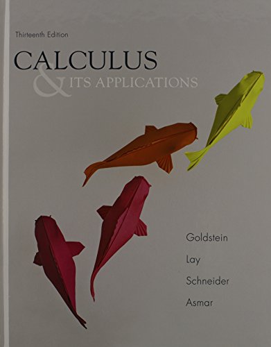 Beispielbild fr Calculus Its Applications and Student Solutions Manual (13th Edition) zum Verkauf von GoldenWavesOfBooks