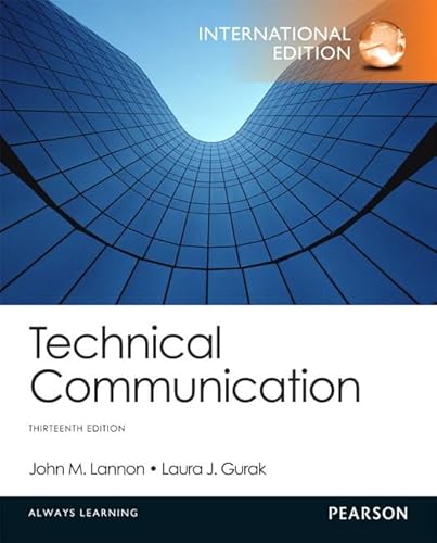 9780321938145: Technical Communication:International Edition