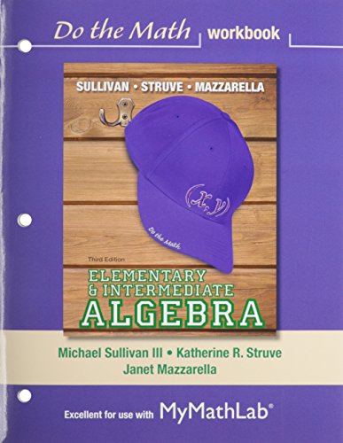 9780321946454: Elementary & Intermediate Algebra