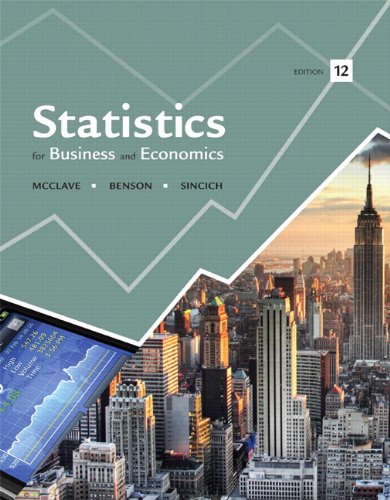 Stock image for Statistics for Business and Economics Plus NEW MyLab Statistics with Pearson eText -- Access Card Package (12th Edition) for sale by Wizard Books