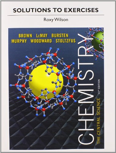 Imagen de archivo de Solutions to Exercises: Chemistry: The Central Science a la venta por ThriftBooks-Dallas