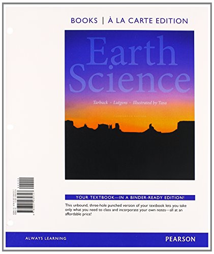 9780321949752: Earth Science + MasteringGeology with eText Access Card: Books a La Carte