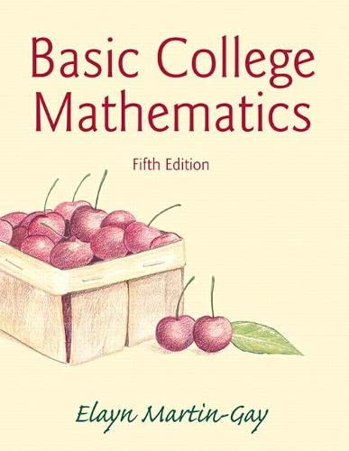 9780321950970: Basic College Mathematics