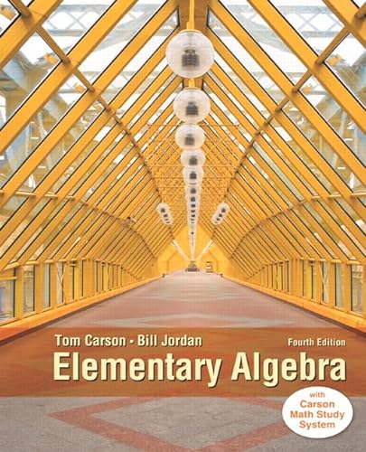 Stock image for Elementary Algebra, Plus New Mymathlab With Pearson Etext -- Access Card Package, 4Th Edition for sale by Basi6 International