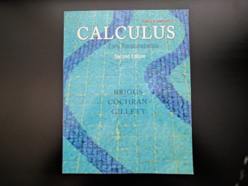 Beispielbild für Single Variable Calculus: Early Transcendentals (2nd Edition) - Standalone book zum Verkauf von SecondSale