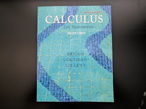 Imagen de archivo de Single Variable Calculus: Early Transcendentals (2nd Edition) - Standalone book a la venta por SecondSale